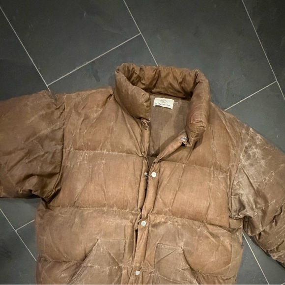 Olderbrother waxed Puffer Jacket - Picture 5 of 5